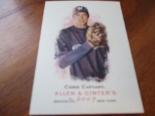 chris capuano (milwaukee brewers) 2007 topps allen & ginter's card #283 nr/mint 