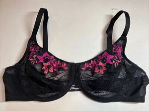 Soma Women Size 34d Vintage Romance Full Coverage Sheer Bra - Picture 1 of 12