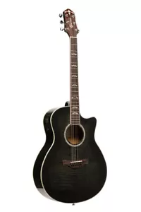 Crafter NOBLE TBK Edition Westerngitarre Black Burst inkl. Koffer - Bild 1 von 11