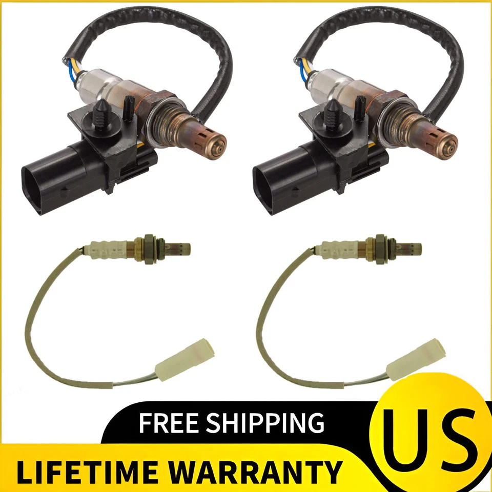 4PCS Upper+Lower Oxygen Sensor For 2009 2010 Mazda 6 3.7L V6 Oxygen Sensor 1 & 2 - Imagem 1 de 4