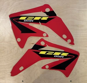 HONDA CR85 2003 - 2012 SHROUD GRAPHICS MOTOCROSS DECALS STICKERS 21MIL GLOSS - Picture 1 of 4