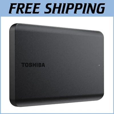 Sleek 2TB USB 3.0 External Hard Drive - Canvio Basics for Simplified Storage - Image 1 of 4