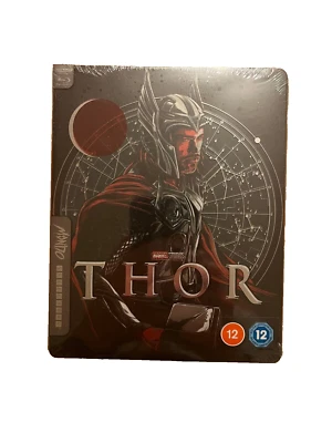 THOR - ZAVVI UK EXCLUSIVE MONDO ARTWORK 4K UHD BLU RAY STEELBOOK *NEW & SEALED* - Image 1 of 2
