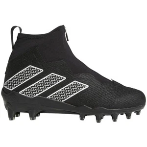 Adidas SM Nasty Fly Black White Zip Up Lineman Football Cleats Size 12 HP8817 - Picture 1 of 9