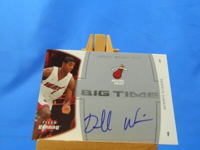 Dorell Wright Fleer Genuino 2004-05 Big Time Autógrafo Automático Foto 1 de 2