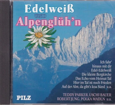 Edelweiß und Alpenglüh'n - Volksmusik -CD-1081- nahezu neuwertig - Bild 1 von 2