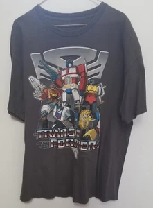 TRANSFORMERS XL SHIRT Used AUTOBOTS Optimus Prime Bumble Bee JAZZ Hotrod Dinobot - Picture 1 of 3
