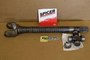 INNER AXLE SHAFT WITH U JOINT LH SHORT SIDE TJ JEEP WRANGLER RUBICON DANA 44 - Picture 1 of 4