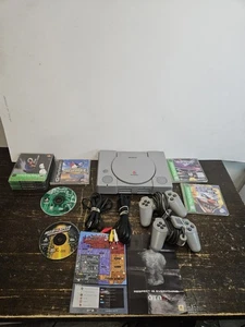 Sony PlayStation 1 Bundle Console Cords Games Controllers READ DESCRIPTION - Picture 1 of 12