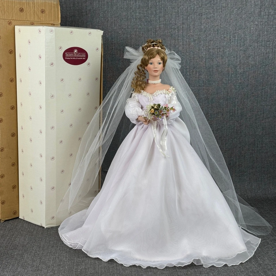 Ashton Drake Galleries Heart's Sweetest Desire Bride 娃娃 — 第 1/4 张图片