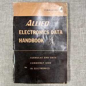 Allied Publication Vintage Electronics Data Handbook 1971 Softcover - Picture 1 of 8