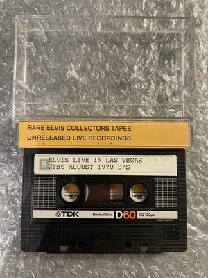 Elvis Rare Collectors Tapes | Live In Vegas 21/8 D/S 1970 | Unreleased Concerts Foto 1 de 3
