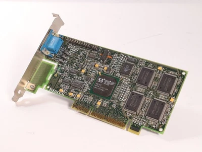 Number Nine Reality 334 SGRAM 4MB AGP Video Card- 01-334003-00 - Image 1 of 4