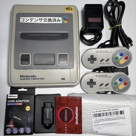 No. 493 [HDMI Playable Set] Super Famicom (SFC) Console