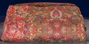 Ralph Lauren Galahad Red Paisley KING Duvet Cover Sateen Rare NICE - Picture 1 of 7