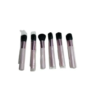 Mally Makeup Cosmetic Blush Brush Pink Bundle Set of 6 Beauty - Picture 1 of 8