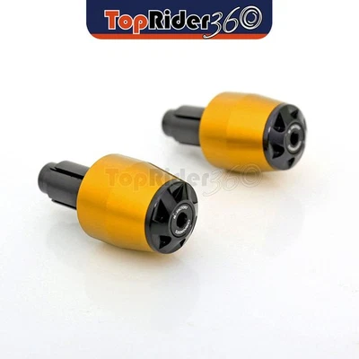 GOLD CNC Bar End Sliders BE2J For Honda CBF 1000  A 06-14 13 12 11 10 09 08 07 - Image 1 of 4