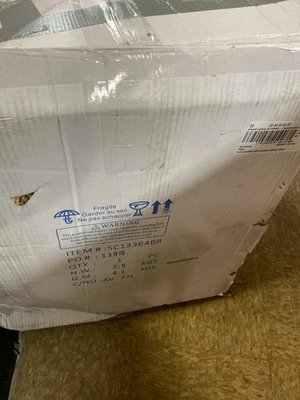 Colgante Artcraft Lighting SC13364BR Pullman 4 luces 21" ancho - latón/crema Foto 1 de 2