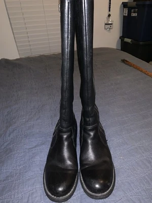 Size 11 Black Born Biker Boots - Image 1 of 4