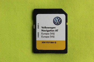 SD KARTE NAVIGATION AT EUROPA V6 2015 VW DISCOVER MEDIA 1 GOLF 7 PASSAT TOURAN - Bild 1 von 2