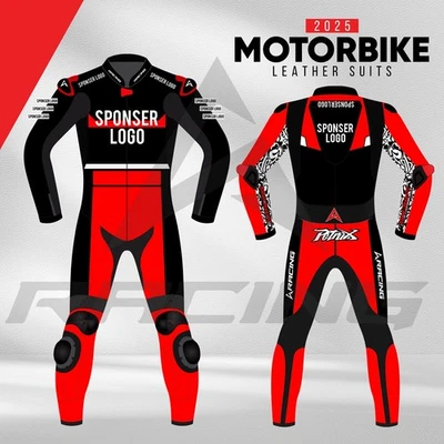 Traje de cuero para moto de carreras Danilo Petrucci Ducati Barni Spark WSBK 2025 Foto 1 de 4