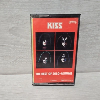 Kiss - The Best Of Solo Albums Cassette Tape 1st Press Casablanca West Germany  - Image 1 of 4