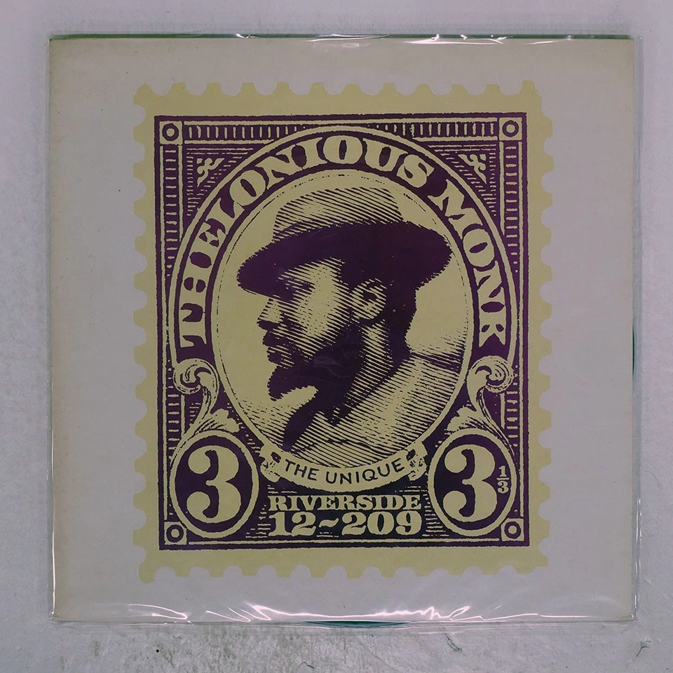 THELONIOUS MONK UNIQUE RIVERSIDE SMJ6068M Japan VINYL LP - Image 1 of 1