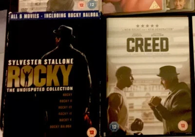 Rocky, The Undisputed Complete DVD Collection plus Creed DVD Included. - Image 1 of 3