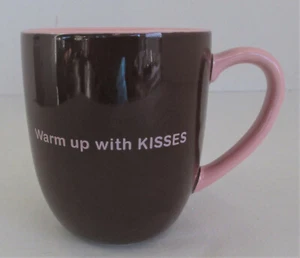 Fitz and Floyd Hershey's Kisses Valentine Mug ‘Warm Up with Kisses’ - Picture 1 of 8
