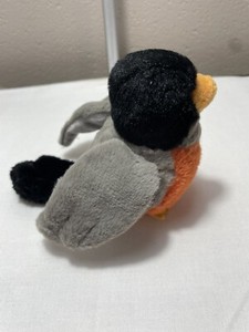 Ganz Webkinz Plush Robin Bird Soft Cleaned