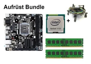 Bundle Gigabyte GA-H110N Rev.1.0 + Intel Core i5 + 8GB - 32GB RAM - Afbeelding 1 van 16