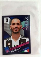 2018-2019 Bonucci Juventus Italy Topps UEFA Champions League Sticker No. 239