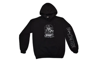The Nightmare Before Christmas Mens Wonderful Nightmare Black Hoodie New S - Picture 1 of 5