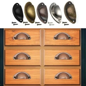 Juego de 12 asas decorativas para tirar de taza para gabinetes y cajones de cocina - Imagen 1 de 19