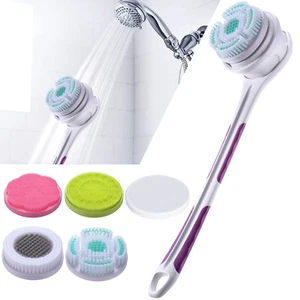 ELECTRIC BODY BRUSH Exfoliating Spin Scrubber Rechargeable Shower Bath - Picture 1 of 8