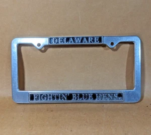 University of Delaware FIGHTIN' BLUE HENS License Plate Frame - Picture 1 of 8