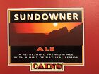 Hand Pump Beer Clip For Cains Sundowner Ale
