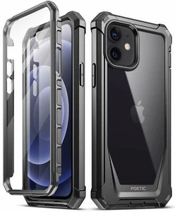Poetic Shockproof Case For iPhone 12 Pro / 12 Cover Anti-Slip w/Screen Protector - Picture 1 of 12