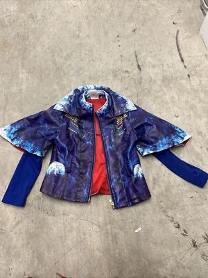 Disney Store Descendientes Evie Disfraz Deluxe Imitación Cuero Chaqueta Talla 5/6 Foto 1 de 4