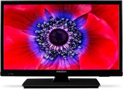 MEDION E11916 47 cm (19 Zoll) HD Fernseher Triple Tuner Mediaplayer mit Car-Adap - Bild 1 von 4