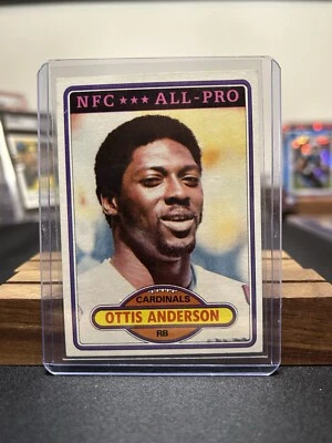 1980 Topps - #170 Ottis Anderson (RC) Super Bowl XXV MVP - ROY  - Image 1 of 2