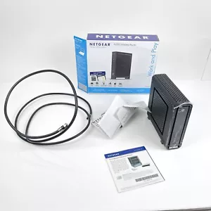 Netgear N300 Wireless WiFi Router (WNR2000) Black - No Power Cord - Picture 1 of 11