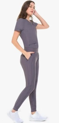 Conjunto Exfoliante Jogger Natural Uniforms Ultra Elástico para Mujer 8700 Foto 1 de 4