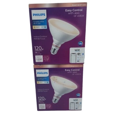 Philips Tunable White PAR38 120W Equivalent Dimmable Smart Wi-Fi Wiz Light - Image 1 of 4