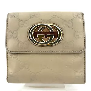Cartera Monedero Gucci BIfold GG Jerez Edición Limitada Cuero Auténtico 69T0116 - Imagen 1 de 21