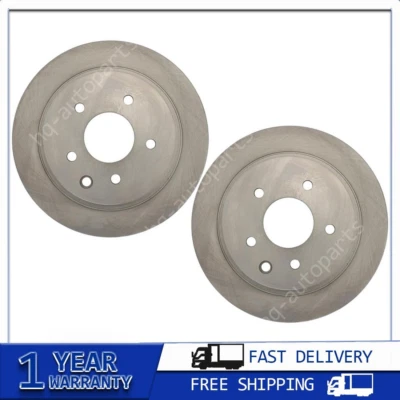 Rotores de freno trasero para Nissan X-Trail 2009 2008 2007 2006 2005 2004 2003 2002 Foto 1 de 4