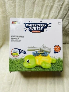 New Water Spray Turtle Sprinkler Outdoor Toy Cartoon Style 3+ Ages - Picture 1 of 4