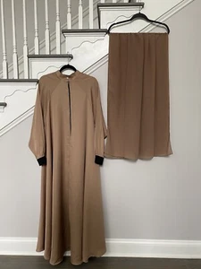 One Size Dubai Saudi Women Muslim Abaya Maxi Dress - Picture 1 of 9