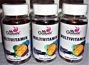 Mr. Gummy Multivitamin Dietary Supplement Lot of 1, 2 & 3 (50 Gummies) Each, * - Picture 1 of 4