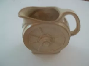 Frankoma Pottery Creamer 1933-54 Desert Gold Wagon Wheel Pattern - Picture 1 of 6